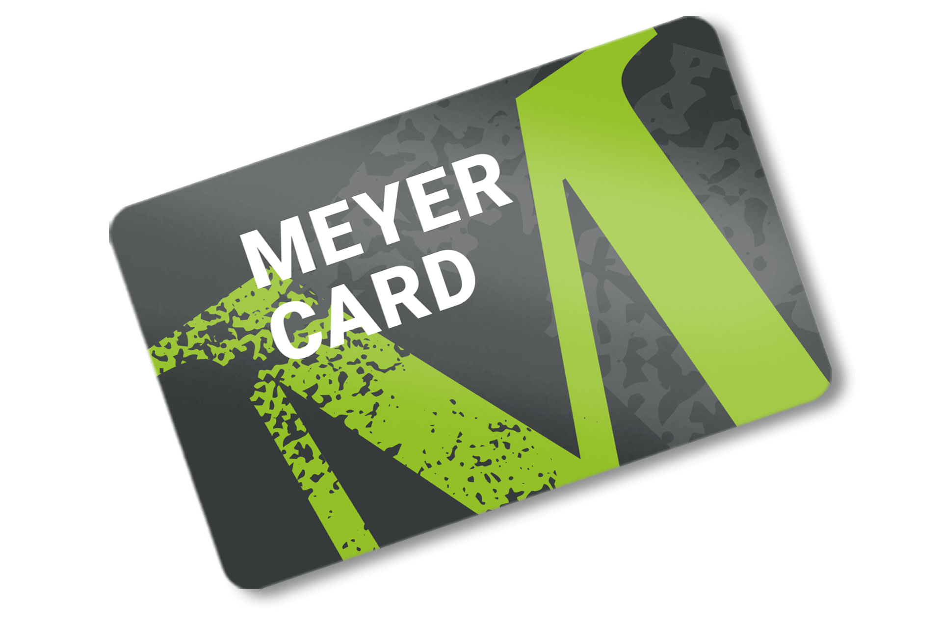 Meyer Card - Kunden-Karte der Bäckerei Meyer in grün und grau